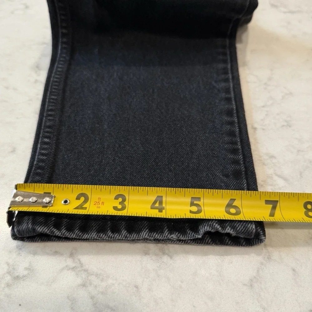 VTG Levi's 550 Black Jeans Size 13 Tapered 31x29 100% Cotton Made In USA 90s